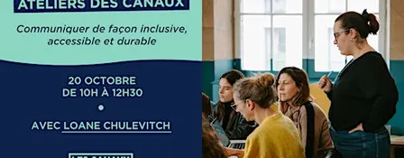 Atelier - Communiquer de façon inclusive, accessible et durable