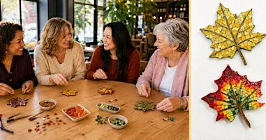 Fall Mosaic Social: Make a Maple Leaf