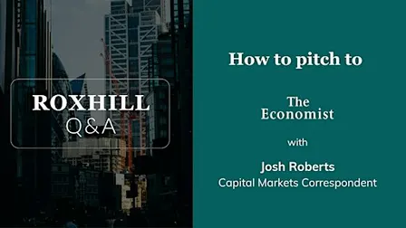Q&A: How to pitch to The Economist with Josh Roberts
