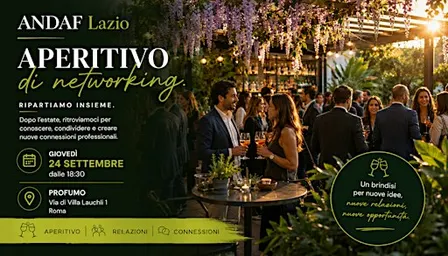 Aperitivo ANDAF Lazio | Networking e saluti