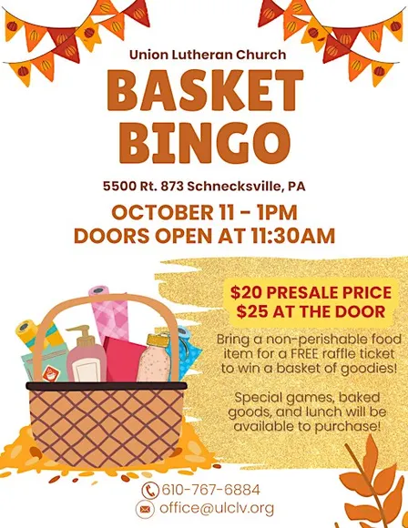 Basket Bingo at ULC