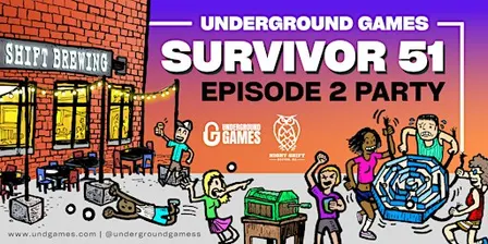 Underground Games Survivor 51 Episode 2: Night Shift Brewing
