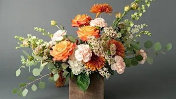 PETALS AND POURS - Fall Floral Workshop