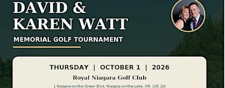 Fourth Annual David and Karen Watt Memorial Golf Tournament