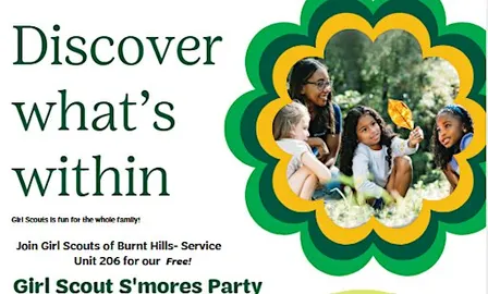 Girl Scout S'mores Party