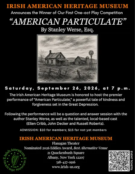 PLAY: “American Particulate” Winner of IAHM’s One Act Play Competition