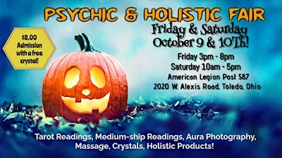 2 Day Psychic & Holistic Fair in Toledo!