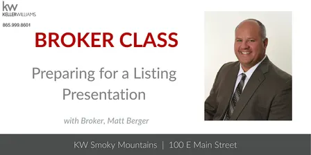 Preparing for a Listing Presentation
