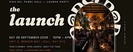 Vida Del Padel Hull Opening
