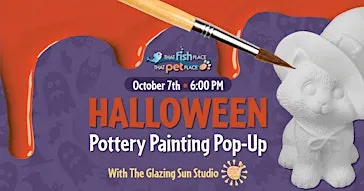 Pottery Painting Pop-Up with The Glazing Sun Studio!