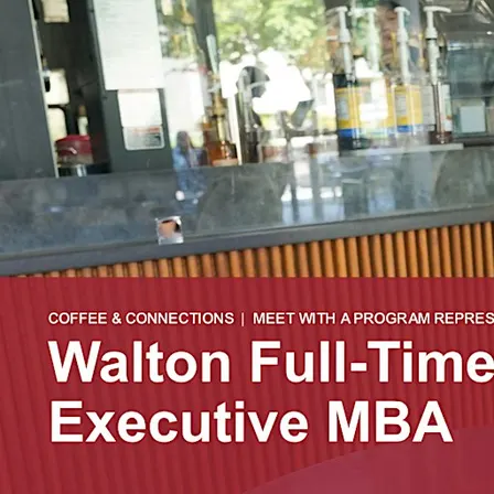 Coffee & Connections: Full-Time MBA and Executive MBA