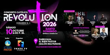 Revolution Concert 2026 | Santo Domingo RD | Concierto Católico en Vivo