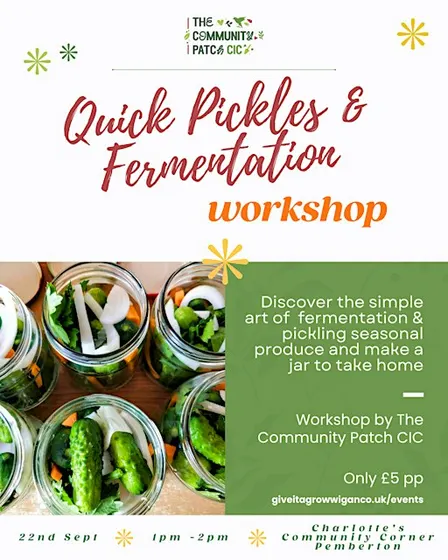 Quick Pickles & Fermentation - Workshop