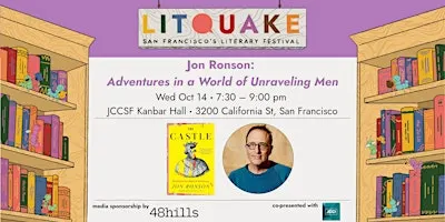 Jon Ronson: Adventures in a World of Unraveling Men