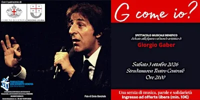 G come io?