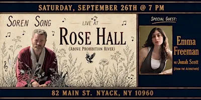 Soren Song Live in Nyack w/ Emma Freeman