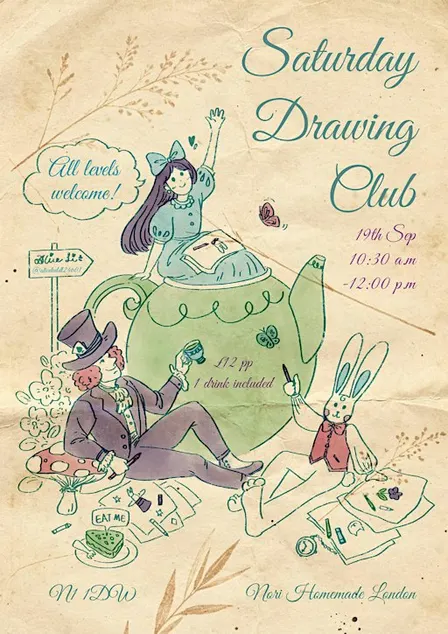 Life drawing & Mori homemade