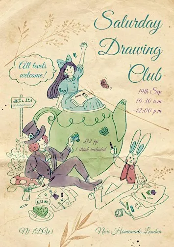 Life drawing & Mori homemade