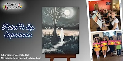 Ghostly Meeting- Lucky Strike Wyoming- Paint and Sip