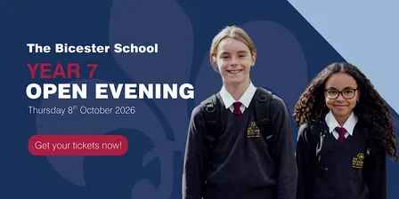 The Bicester School open evening Thursday 8 October 2026