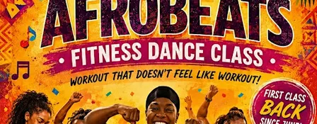 Fitness dance class
