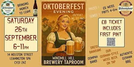 Oktoberfest in Leamington brewery