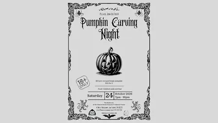 Adult Pumpkin Carving Night