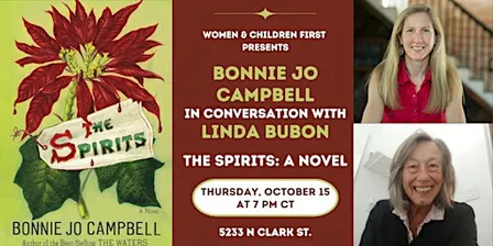 Book Event: The Spirits by Bonnie Jo Campbell
