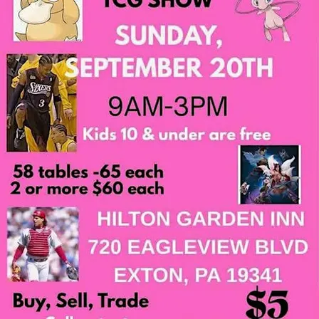Poppel Family Shows Sports Card, Pokemon, TCG and much more Buy/Sell/Trade