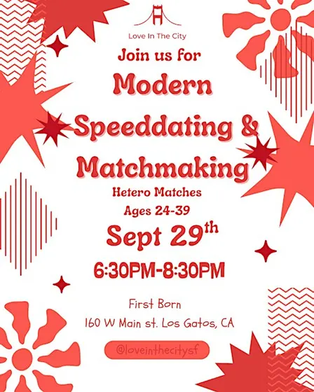 Modern Speed Dating | Los Gatos | Ages 24- 39
