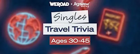 Austin Singles Event: Travel Trivia Night (Ages 30-45)