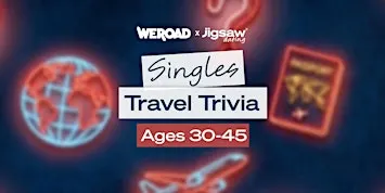 New York City Singles Event: Travel Trivia Night (Ages 30-45)