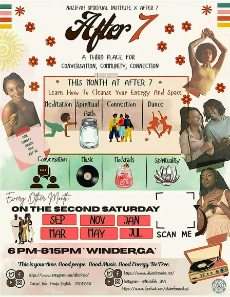 After 7 (A Third Place for Conversation, Community & Connection)