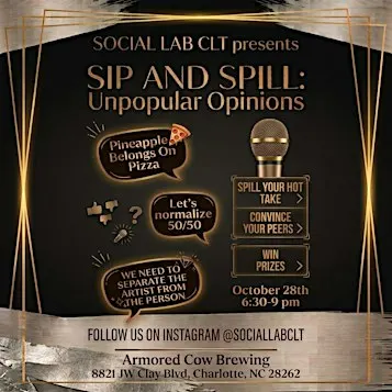 Sip and Spill: Unpopular Opinions