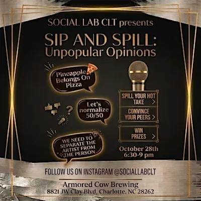 Sip and Spill: Unpopular Opinions