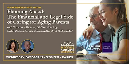 Sandwich Generation: Planning Ahead: Finance & Legal Side of Aging Parents