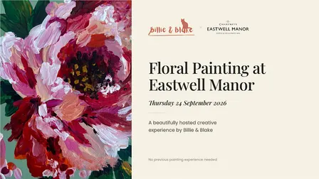 Billie & Blake x Eastwell Manor - Floral Painting Workshop