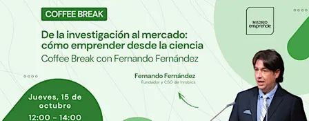Coffee Break en Madrid con Fernando Fernández cofundador de Inrobics