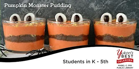 Pumpkin Monster Pudding (K-5th)