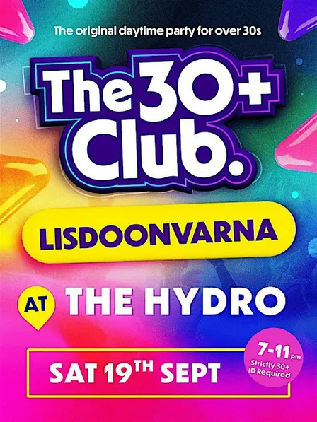 The 30+ Club | Hydro Nightclub