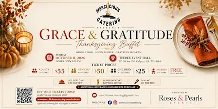 MERCILICIOUS THANKSGIVING BUFFET: GRACE AND GRATITUDE