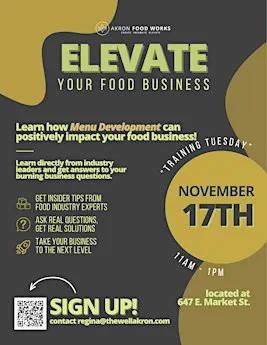 ELEVATE Your Food Business With Menu Development