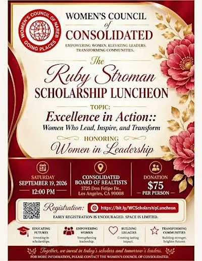 Women's Council of Consolidated's Ruby Stroman's Scholarship Luncheon