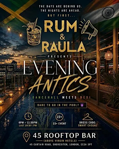 Rum & Raula | Evening Antics (23+)