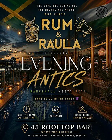 Rum & Raula | Evening Antics (23+)