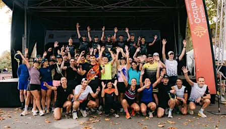 Supertri Strides Toulouse Shakeout Run avec Athletic Brewing