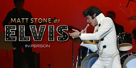 Matt Stone as "ELVIS: In Person" Live At Gleason Performing Arts Center