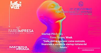 STARTUP PITCH DAY  - Rome Future Week