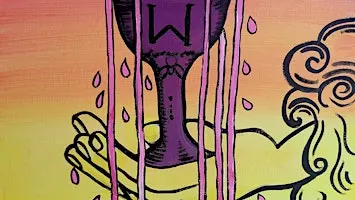 Pull a Card Paint a Card Tarot Paint and Sip!!