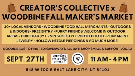 Creator's Collective x Woodbine Food Hall "Fall Maker's Market"